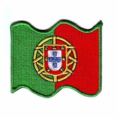 emblema bandeira portugal ondas