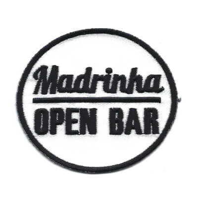emblema madrinha open bar
