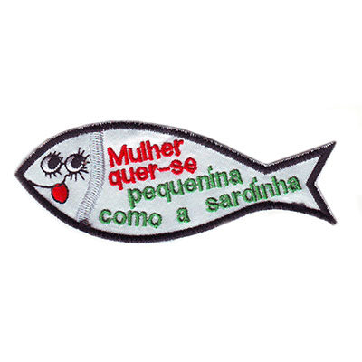 emblema mulher sardinha